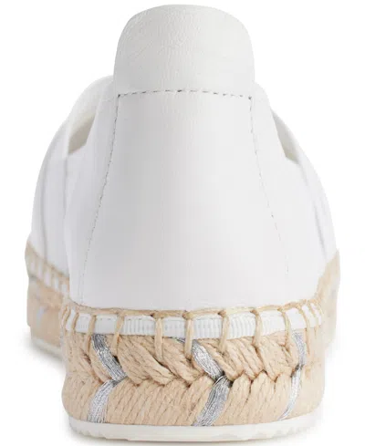 Karl Lagerfeld Women's Manika Heart Espadrilles In Bright White