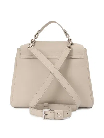 Orciani Small Sveva Tote Bag In Neutrals