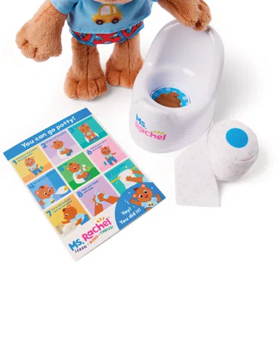 Ms. Rachel Potty Time With Bean Bear Plush Toy In Multi-color