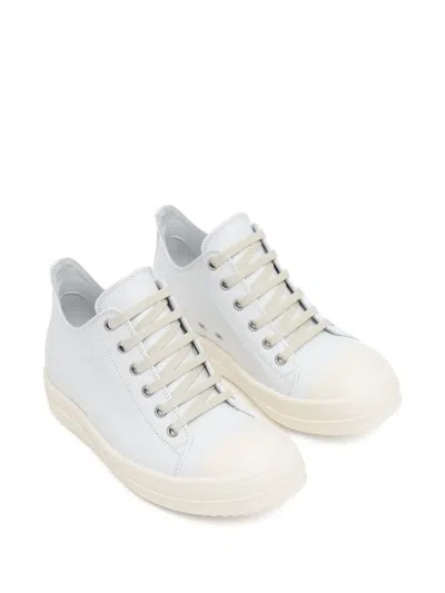 Rick Owens Hollywood Sneakers In White