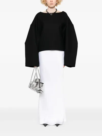 Entire Studios Wool Top In Black