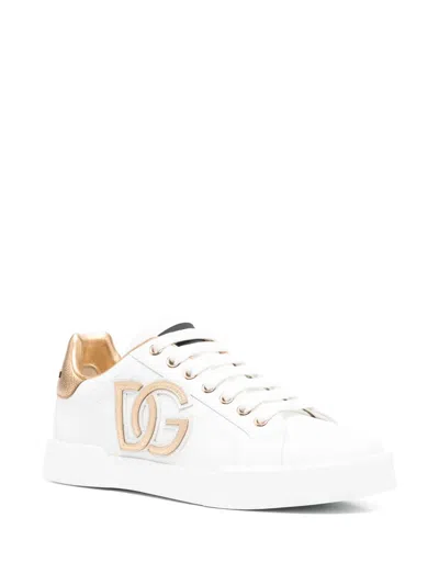 Dolce & Gabbana Low-top Sneakers In White
