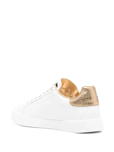 Dolce & Gabbana Low-top Sneakers In White