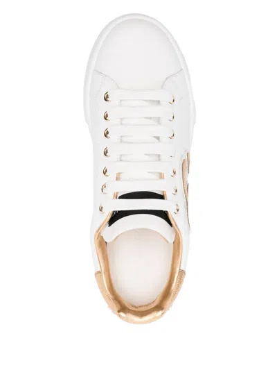 Dolce & Gabbana Low-top Sneakers In White