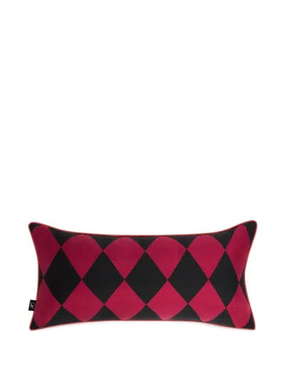 Fornasetti High Fidelity Rectangular Cushion (50cm X 25cm) In White