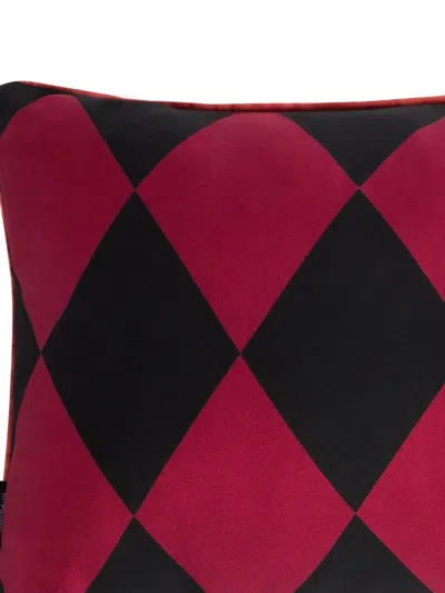 Fornasetti High Fidelity Rectangular Cushion (50cm X 25cm) In White