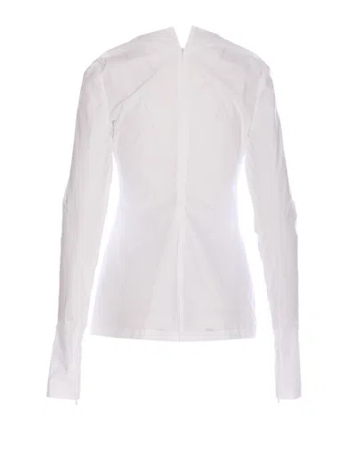 The Latest Terry Long Sleeves Shirt In White