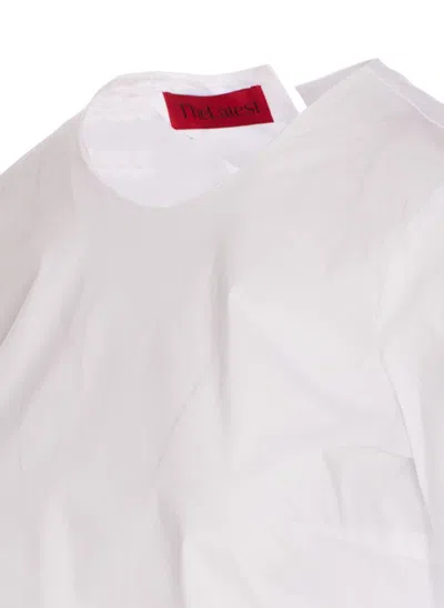 The Latest Terry Long Sleeves Shirt In White