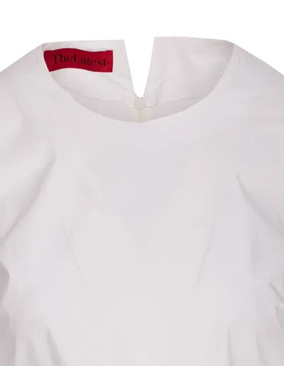 The Latest Terry Long Sleeves Shirt In White