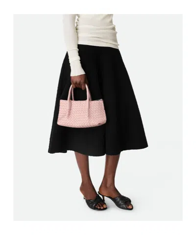 Bottega Veneta Pinacoteca Reversible Leather And Suede Tote Bag In Beige