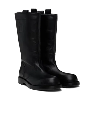 Ann Demeulemeester Bente Boots In Black Leather