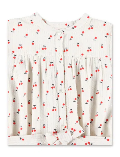 Bonpoint Kid - Cherry Dress In Ivory