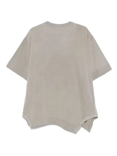 Ziggy Chen Cotton T-shirt In Grey