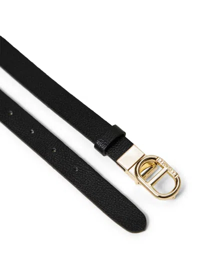 OVAL T 扣环双面腰带