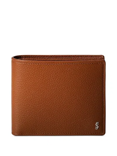 Serapian Leather Wallet In Brown