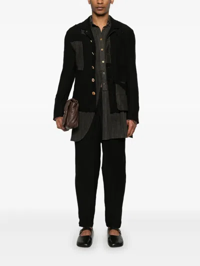 Chiahung Su Patchwork Jacket In Black