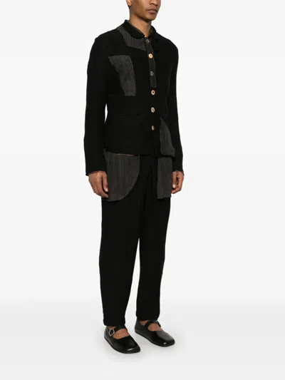 Chiahung Su Patchwork Jacket In Black