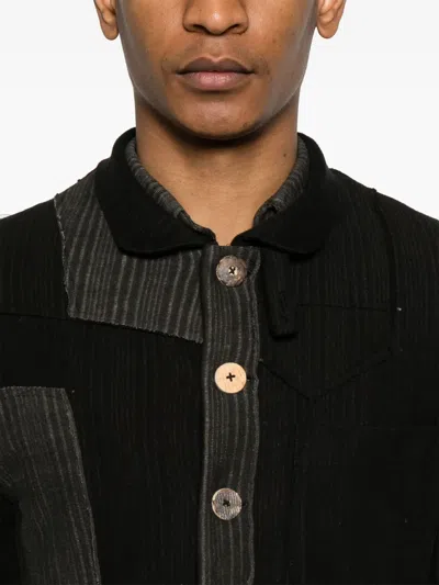 Chiahung Su Patchwork Jacket In Black