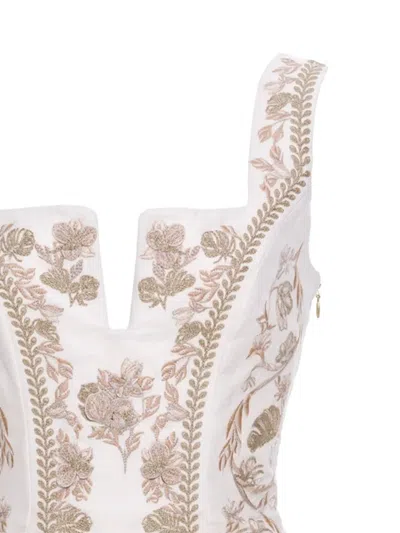 Agua By Agua Bendita Agua Madera Mini Dress