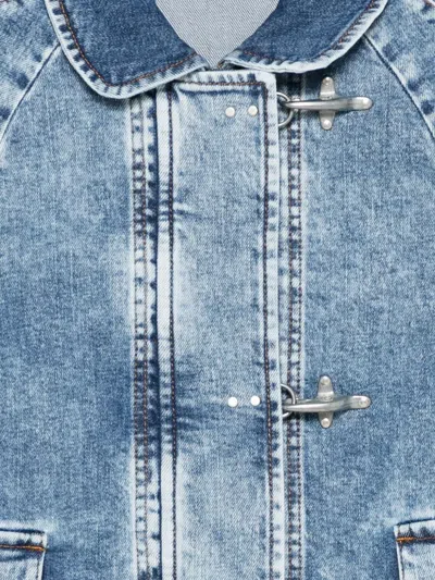 Fay Denim Jacket In Blue