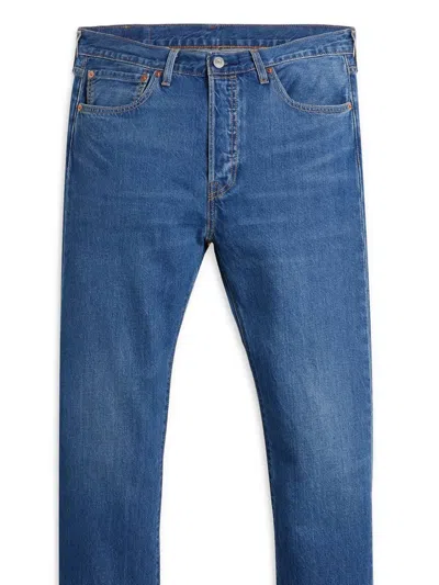 Levi's Mens A Step Ahead 502 Tapered-leg Stretch-denim Jeans In Blue