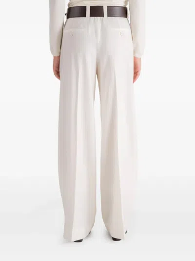 Incotex Wool Trousers In White