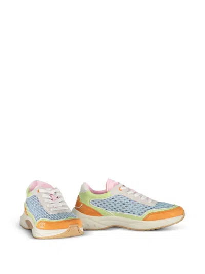 Valentino Garavani Multicolor Splicing Sports Shoes In Multi