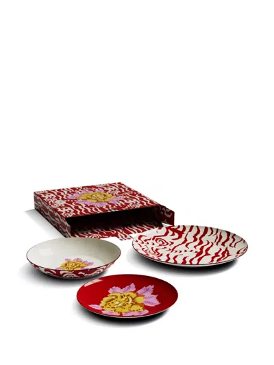 Lisa Corti Tableware Red Uni In Red