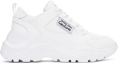 Versace Jeans Couture "speedtrack" Sneaker In E003 White