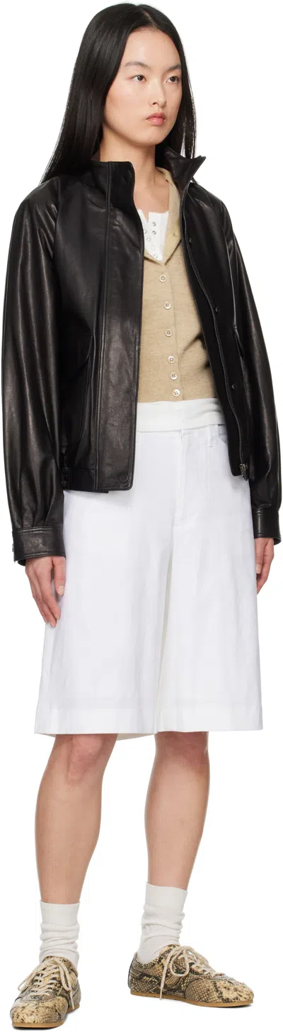 Rag & Bone Banks Linen Blend Walking Shorts In White