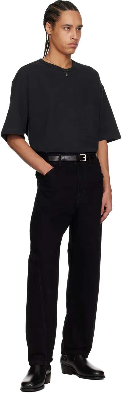 Lemaire Relaxed  Fit Cotton Jersey T-shirt In Multi