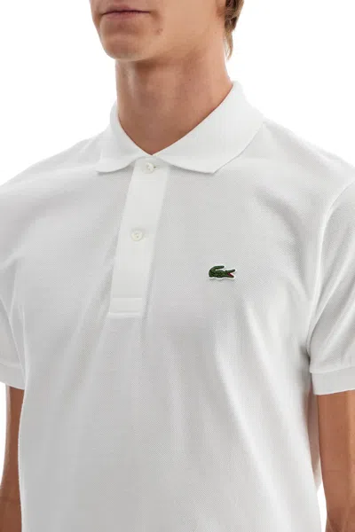 Lacoste Slim Fit Core Polo In White