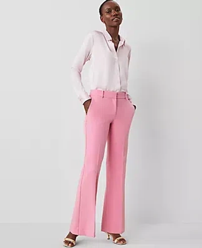 Ann Taylor The Jayne Trouser Pant - Curvy Fit In Enchanted Pink