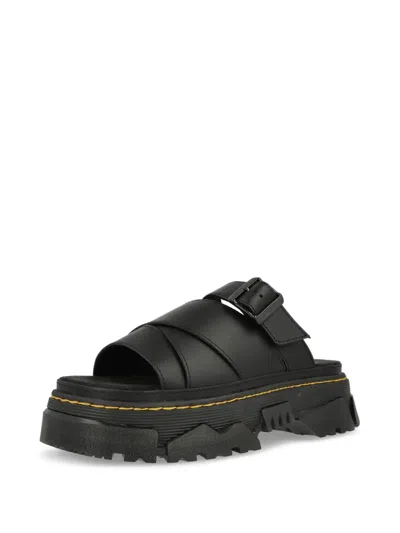 Dr. Martens Mattison Platform Slide Sandal In Black