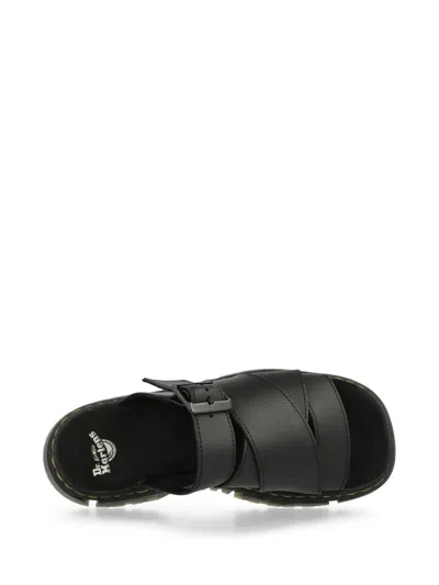 Dr. Martens Mattison Platform Slide Sandal In Black