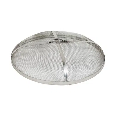 Sunnydaze Spark Screen 30in Stainless Steel Rust Resistant Fire Pit Accessory