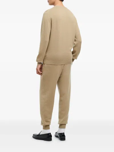 Barrie Pullover Mit B-label In Nude