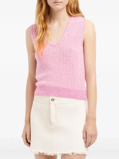 Barrie Gestrickter Pullunder In Pink