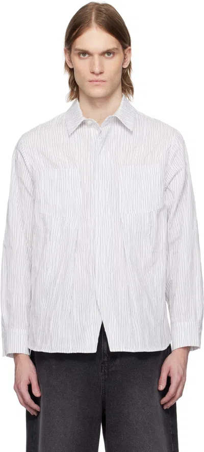 Ader Error White Product. 53 Shirt In White