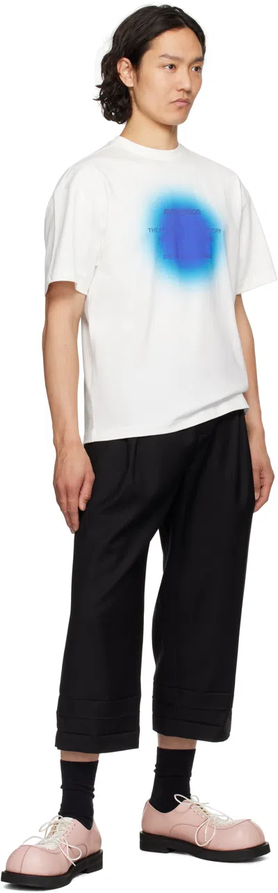 Ader Error White Eternity Product. 46 T-shirt In White