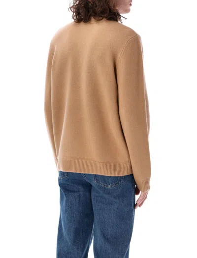 Apc Merino Wool Sweater A.p.c. In Brown