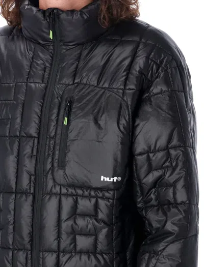 Huf Pertex Down Jacket In Black