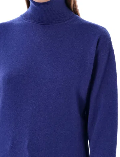 Saint Laurent Sweaters In Blue Royal