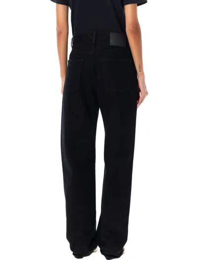 Shop Valentino Garavani Straight Denim Pants In Black