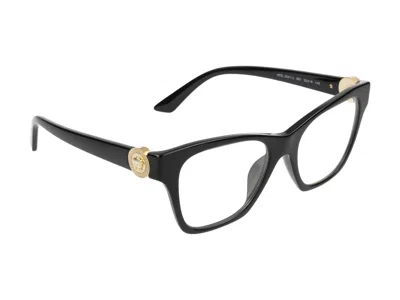 Shop Versace Eyeglasses In Black
