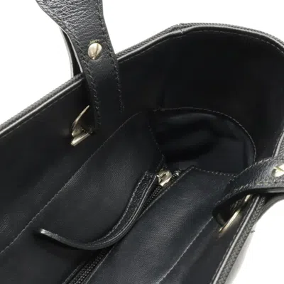 Pre-owned Chanel Black Coated Canvas Shoulder Bag Tote Bag ()