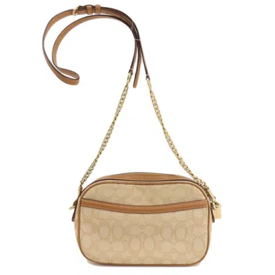 Pre-owned Coach Brown Canvas Shoulder Bag ()