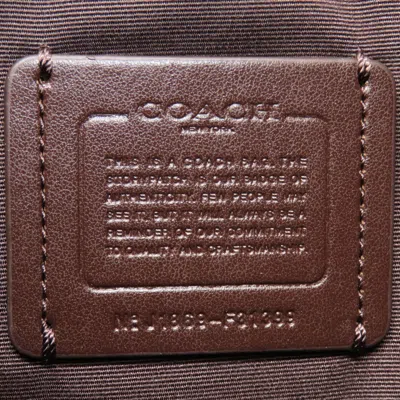 Pre-owned Coach White Leather Shoulder Bag ()