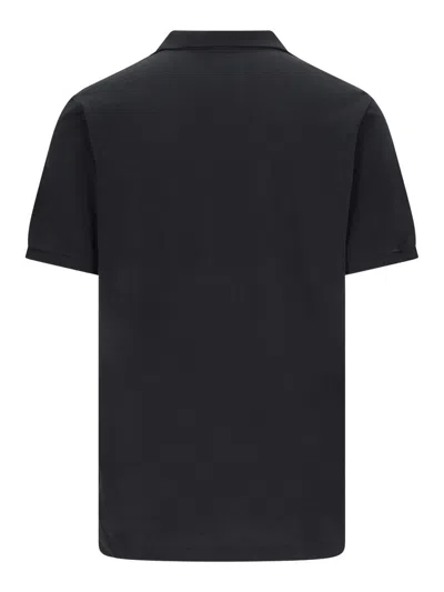 Polo Ralph Lauren Embroidered-logo Polo Shirt In Black