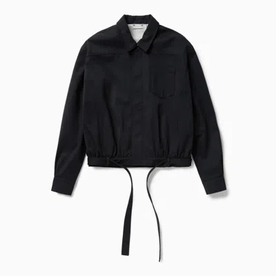 1989 Studio Dark Blue Short Trench Jacket